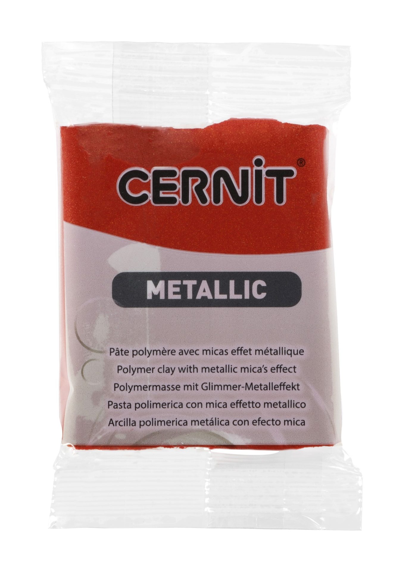 Cernit Polymer Clay Metallic copper 56g Cernit