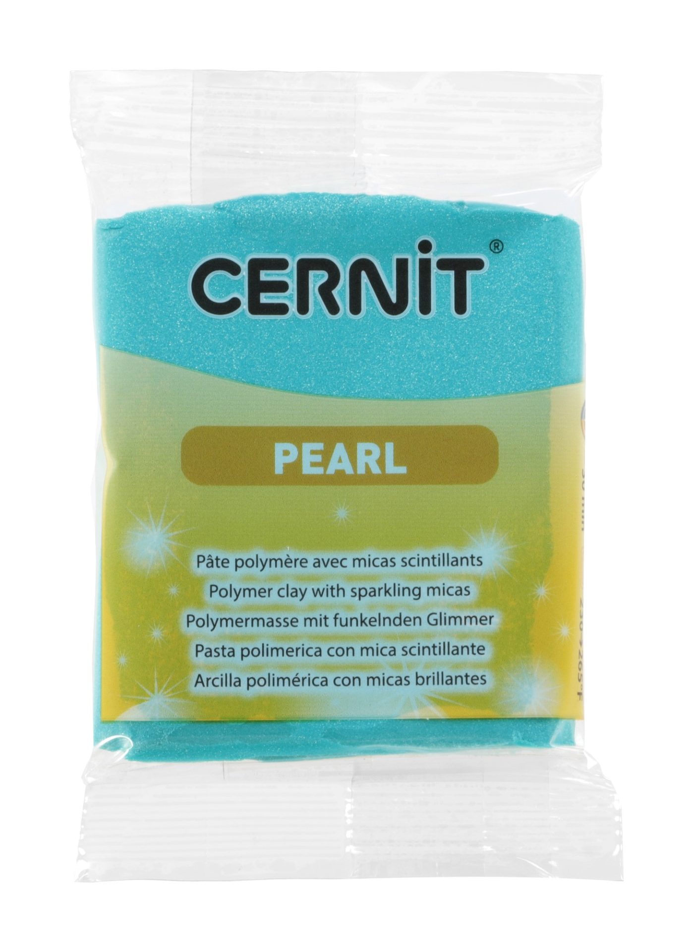 Pâte Polymère Cernit vert Pearl 56g Cernit
