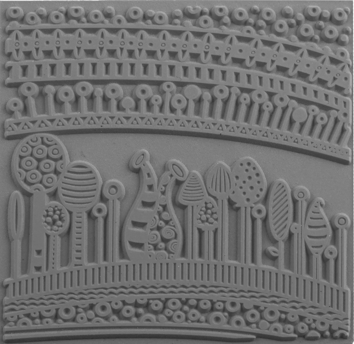 Cernit accessory - gray plate texture | Cernit