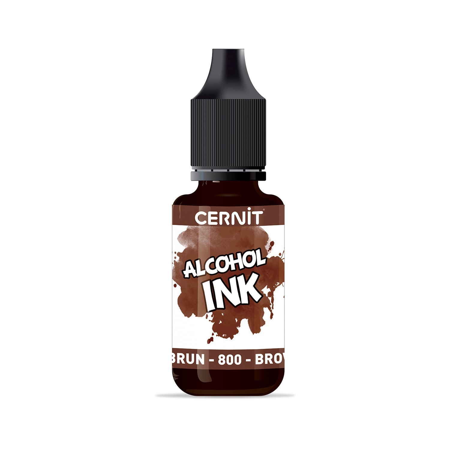 Hulpmiddel Cernit  - bruin Alcoholinkt 20ml