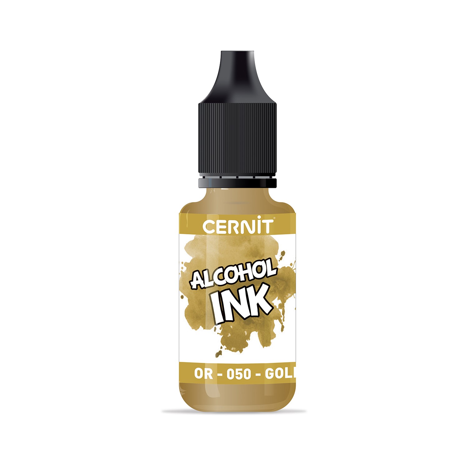 Hulpmiddel Cernit  - goud Alcoholinkt 20ml